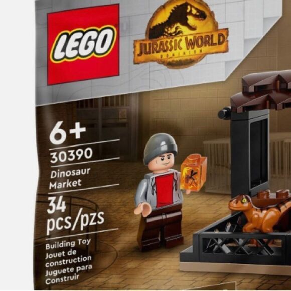 LEGO Jurassic World Dinosaur Market 30390 poly bag 34 pieces - Picture 5 of 10